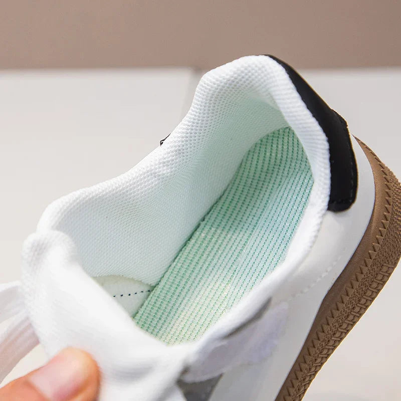 Kids Sneakers for Girls Spring Autumn New Boys Sneakers Fashion Patchwork Versatile Children Causal Tennis Shoes Hook Loop