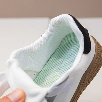 Kids Sneakers for Girls Spring Autumn New Boys Sneakers Fashion Patchwork Versatile Children Causal Tennis Shoes Hook Loop