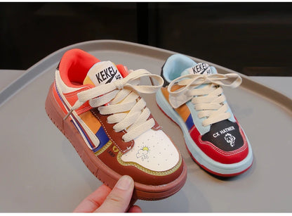 New Style Spring Autumn Children's Casual Sneakers Comfortable Breathable Sports Shoes for Boys and Girls Kids Shoes