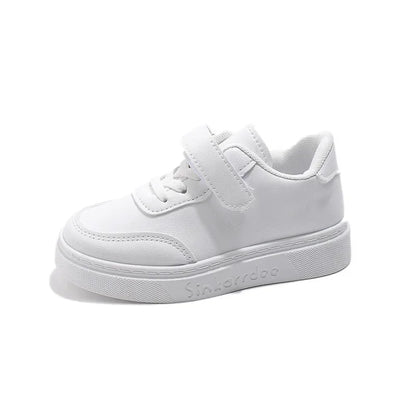 Boys White Shoes for Children Girls Unisex Kids Skate Sneakers Casual Fashion Classic for School Rubber Anti-skid Breathable New