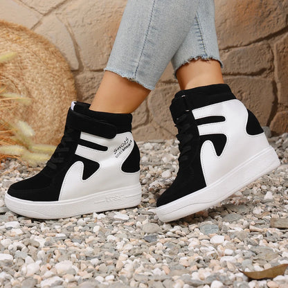 Women SneakersNew Korean Fashion Shoes Thick Bottom Increased Inner Heel Sneakers Women Casual Designer Shoes for Women