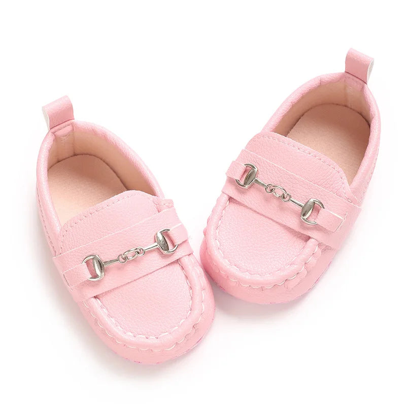 Casual Slip On Low Top Loafer Shoes For Baby Boys, Lightweight Comfortable Non Slip Flat Shoes For Indoor Outdoor Walking