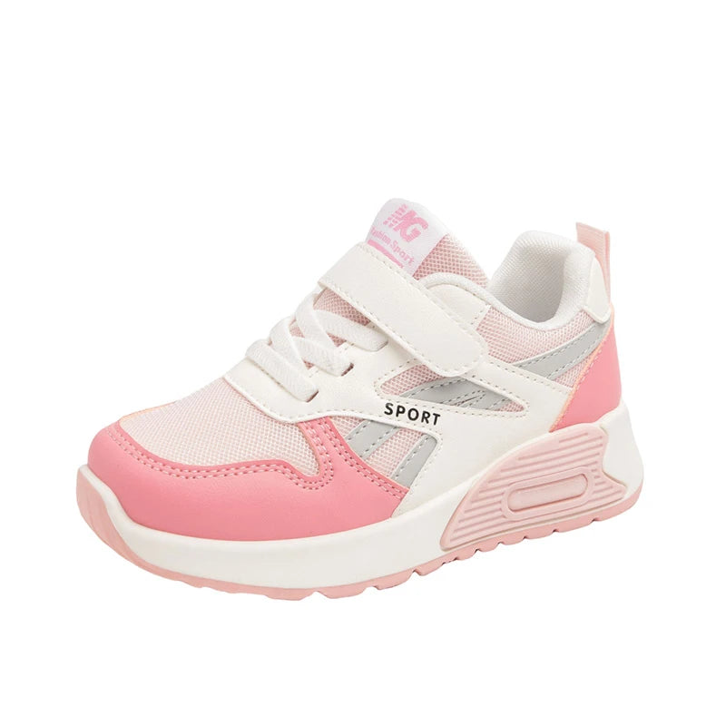Autumn Childrens Boys Girls Sneakers Fashion Cute Mesh Outdoor Non-slip Kids Causal Shoes School Running Basketball Girls Shoes