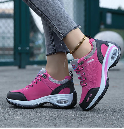 Women's Sneaker Women Sneakers With Heels Casual Shoes Woman Vulcanize Footwear Autumn Zapatillas De Mujer Casual Sports