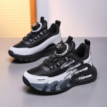 Luxury Boys Sneakers Spring 2026 Autumn Children Shoes Fashion Breathable Non-slip Kids Casual School Tennis Boy Sports Shoes