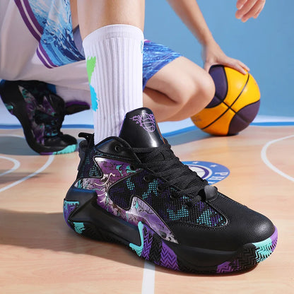 Men Basketball Shoes Unisex Breathable Athletic Light Sports Shoes Trainer Women Outdoor Unisex High Quality Sneakers