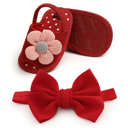Baby Girls Sandals Summer Shoes Outdoor First Walker Toddler Girls Shoes for Summer