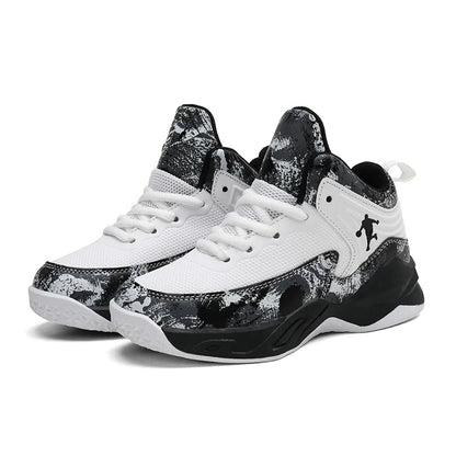 Children's Basketball Shoes for Boys Kids Sneakers Outdoor Non-slip Sports Running Child Girls Basket Trainer Shoes Walking Shoe