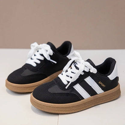Kids Sneakers for Girls Spring Autumn New Boys Sneakers Fashion Patchwork Versatile Children Causal Tennis Shoes Hook Loop