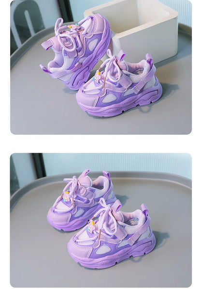 Child Sneaker Autumn New Girl's Sneakers Hollowed Out Single Mesh Boys' Casual Shoe Comfort Casual Shoes for Child Zapatos Niña