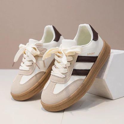 Kids Sneakers for Girls Spring Autumn New Boys Sneakers Fashion Patchwork Versatile Children Causal Tennis Shoes Hook Loop