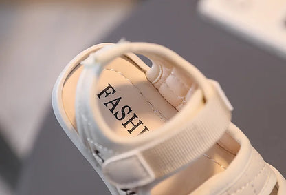Toddler Sandals Summer Children Shoes Little Kids Sport Sandals Lucky Smile Face Unisex Baby Boys Girls Casual Anti-slip Sandals