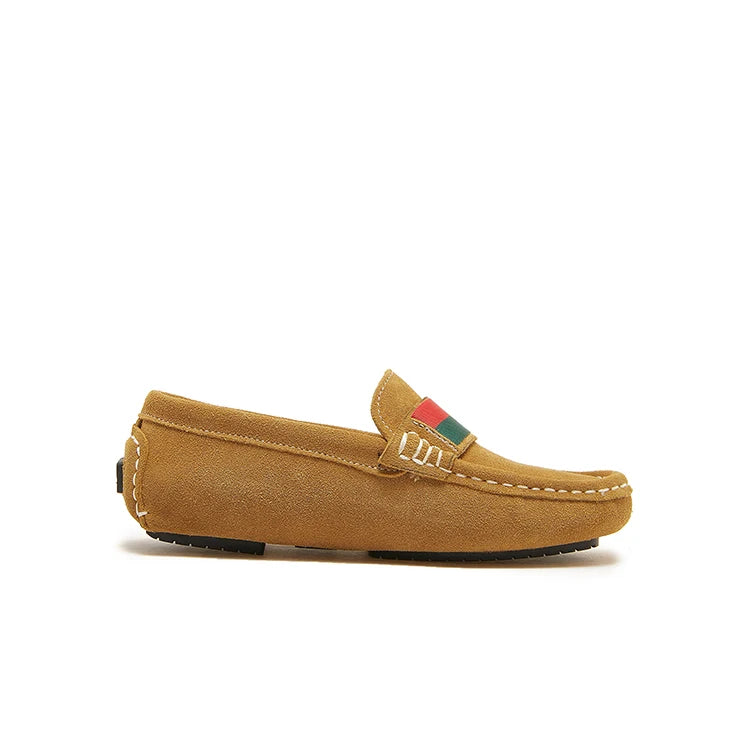 Hot Children Leather Shoes Boys Girls Kids Loafers Slip-on School Flats Casual Sneakers Performance Formal Occasions Party Shoe