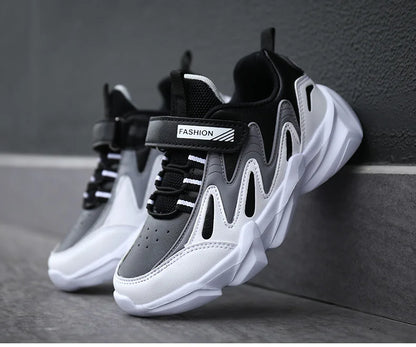 Children Sneakers Casual Shoes for Boys Leather Comfortable High Quality Running Sports Kids Girls Flat Shoes Fashion