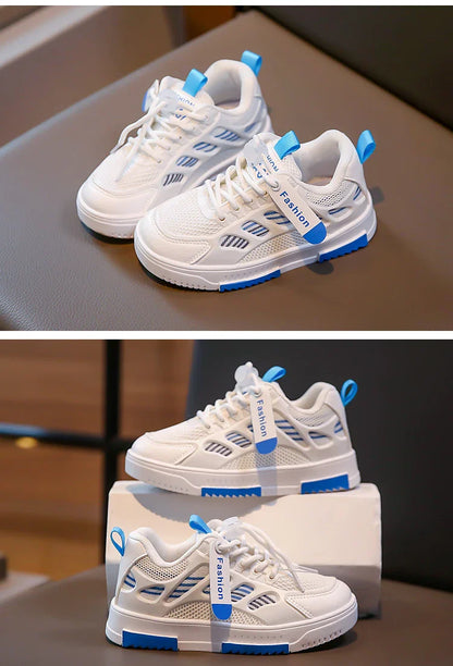 Boys Sneakers Girls Breathable Sport Shoes for Kids Children Autumn Non-slip Casual Student Shoes Outdoor Footwears Basket Shoes