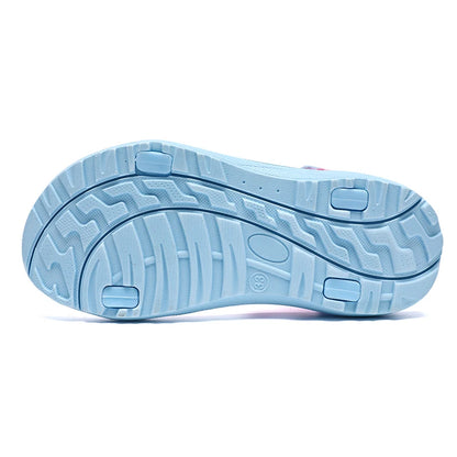Summer Children's Sandals Girls Breathable Sport for Outdoor Beach Shoes Open-Toe Comfortable Walking Sandalies Size30-38