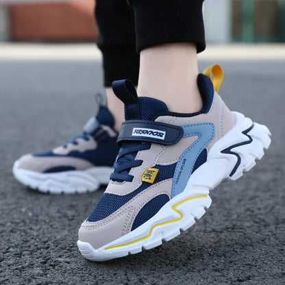 Girl's Fashion Sneakers Lovely Girls Sneaker Outdoor Breathable Mesh Flat Sport Shoes Kids Casual School Walking Shoe Antislip