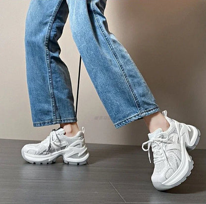 Athletic Woman Footwear New Sneakers Sports Designer Luxury Vulcanized Shoe Trends On Sale Mesh Breathable Shoes for Women