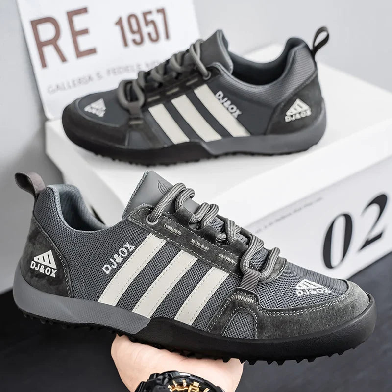 Men's Shoes Fashion Versatile Breathable Board Shoes Thick soled Trendy Casual Shoes (Available)