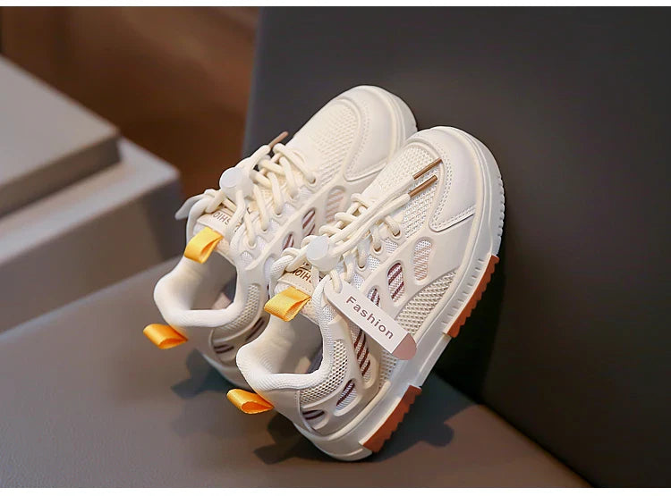 Boys Sneakers Girls Breathable Sport Shoes for Kids Children Autumn Non-slip Casual Student Shoes Outdoor Footwears Basket Shoes