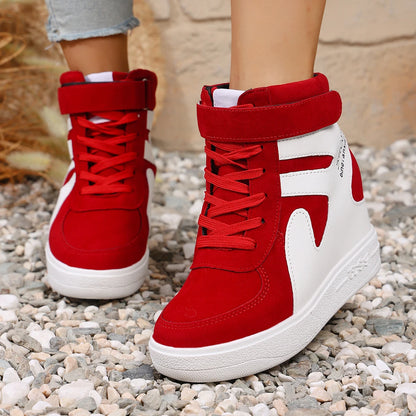 Women SneakersNew Korean Fashion Shoes Thick Bottom Increased Inner Heel Sneakers Women Casual Designer Shoes for Women