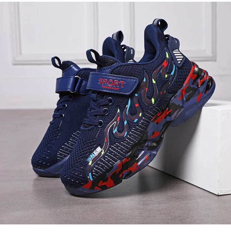 Boys Running Shoes Children Sneakers Mesh Kids Casual Sneakers for Boys