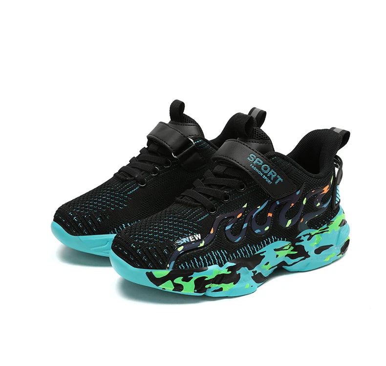 Boys Running Shoes Children Sneakers Mesh Kids Casual Sneakers for Boys