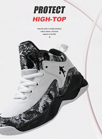Children's Basketball Shoes for Boys Kids Sneakers Outdoor Non-slip Sports Running Child Girls Basket Trainer Shoes Walking Shoe