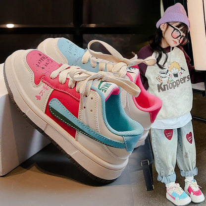 New Style Spring Autumn Children's Casual Sneakers Comfortable Breathable Sports Shoes for Boys and Girls Kids Shoes