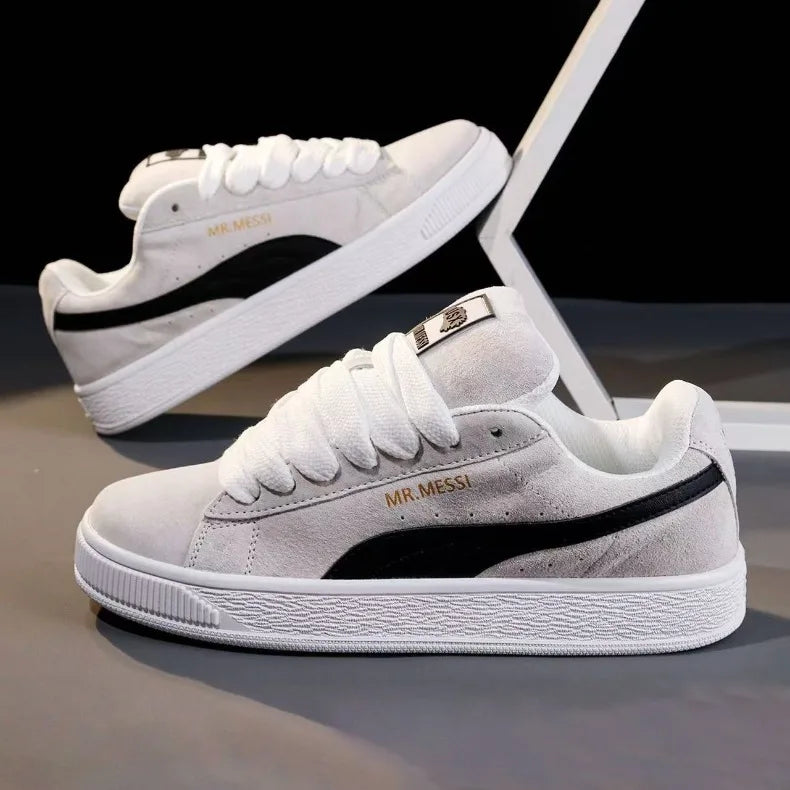New Women's Sneakers Fashion Versatile Breathable Casual Vulcanized Shoes Spring/Autumn Anti Slip Thick Soled Board Shoes