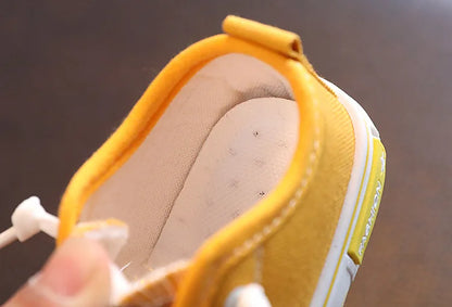 New Children's Canvas Shoes Fashion Baby Board Shoes Girls' Breathable Single Shoes Boys' Casual Shoes