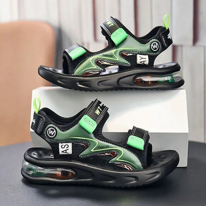 Fashion Kids Sandals Baby Shoes Boy Soft Sole Non-slip Boys Girls Sandals Toddler Children's Shoes Summer Beach 3-14Years