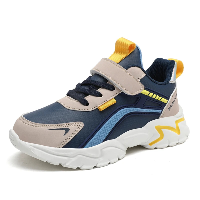 Fashion Non-Slip Casual Flat Running Shoes Breathable Lightweight Outdoor Tennis Shoes for Kids