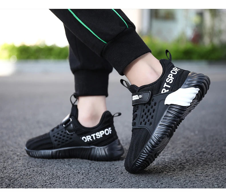 Boys Casual Shoes For Children Sneakers Shoes Mesh Anti-slippery Fashion Tenis Infantil Menino Spring