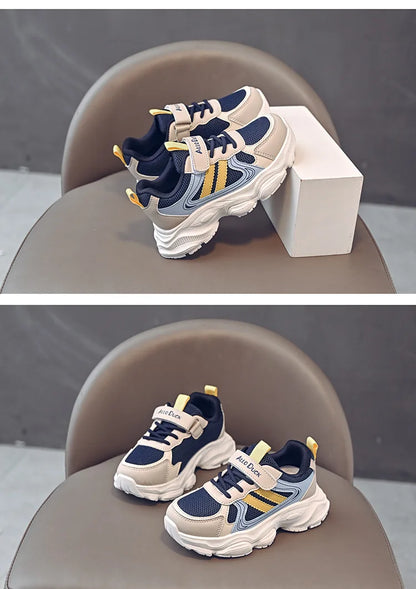 Spring Autumn New Boys Kids Sport Shoes Girl Baby Toddler Mesh Breathable Casual Running Shoes Soft Soled Children Sneakers