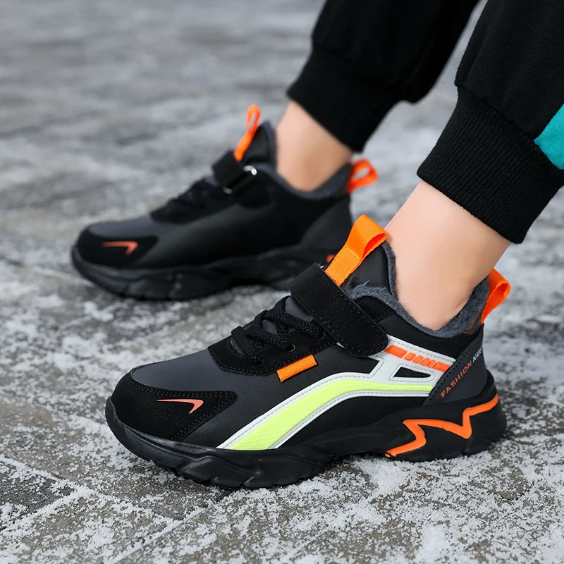 Fashion Non-Slip Casual Flat Running Shoes Breathable Lightweight Outdoor Tennis Shoes for Kids