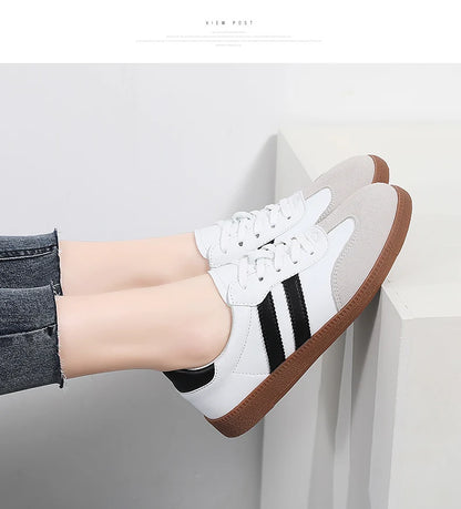 Woman Sneakers Fashion Spring Trend Casual Flats Female Comfort White Women's Moccasins Platform Shoes for Women Loafers