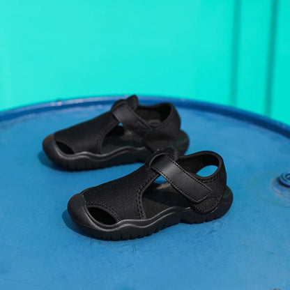 Baby Sports Sandals Brand Fashion Kids Shoes Girls Boys Breathable Anti-slip Beach Toddler Sandal Soft Sole Children Shoes