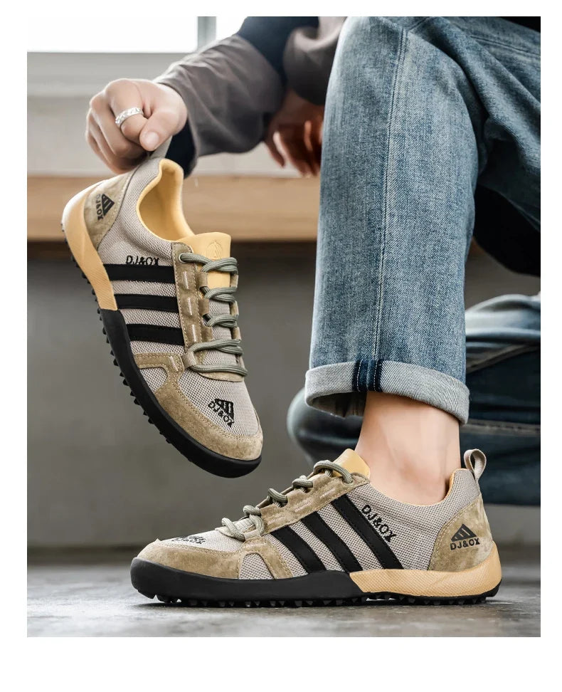 Men's Shoes Fashion Versatile Breathable Board Shoes Thick soled Trendy Casual Shoes (Available)