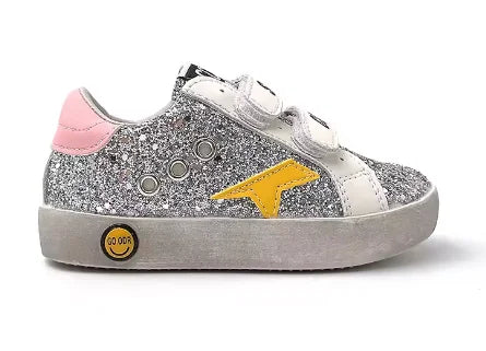 Girls Sneakers Spring Autumn Kids Fashion Brand Sport Running Chunky Trainers Baby Children Casual Glittler Star Shoes Soft Sole