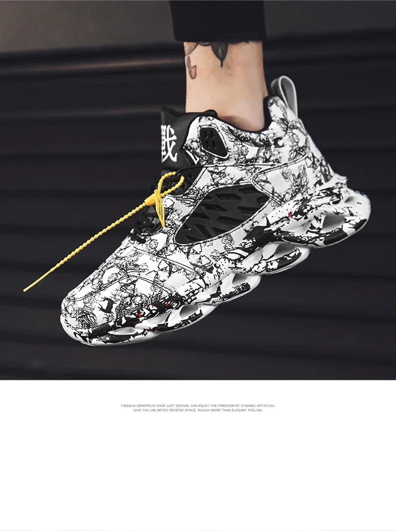 New Basketball Shoes Men Anti Slip Basketball Sneakers Training Walking Shoes Men Light Weight Sport Sneakers Plus size 46