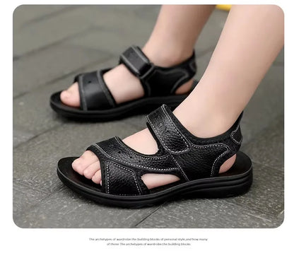 Summer Kids Sandals Soft Non-slip Children Shoes Beach Shoes Boys Casual Outdoor Walking Slippers Comfortable Sneakers