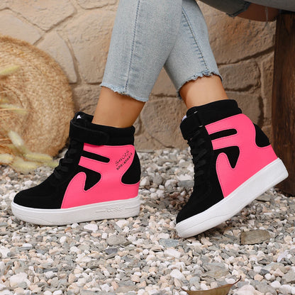 Women SneakersNew Korean Fashion Shoes Thick Bottom Increased Inner Heel Sneakers Women Casual Designer Shoes for Women