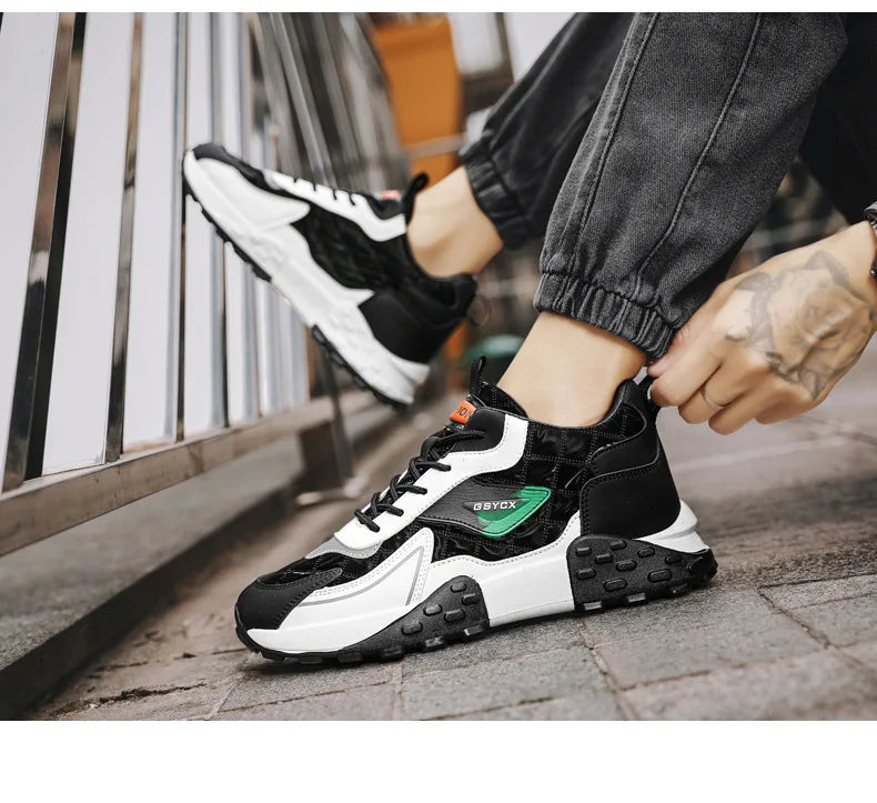 Imported Original Mens Luxury Platform Sneakers