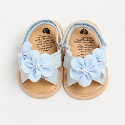 Baby Girls Sandals Summer Shoes Outdoor First Walker Toddler Girls Shoes for Summer