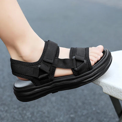 Men's New Summer Sandals, Sports Comfortable and Wear-Resistant Beach Shoes, Outdoor Casual Sandals