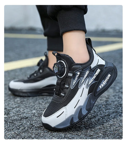Luxury Boys Sneakers Spring 2026 Autumn Children Shoes Fashion Breathable Non-slip Kids Casual School Tennis Boy Sports Shoes