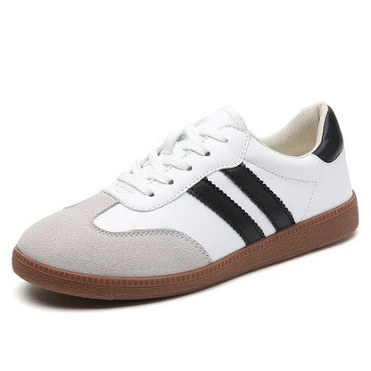 Women Sneakers Fashion Shoes Spring Trend Casual Flats Sneakers Female New Fashion Comfort White Vulcanized Platform Shoes 2024