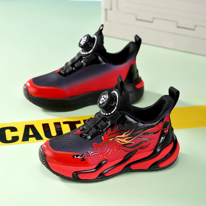 Imported Original Kids Rotary Buckle Sneakers