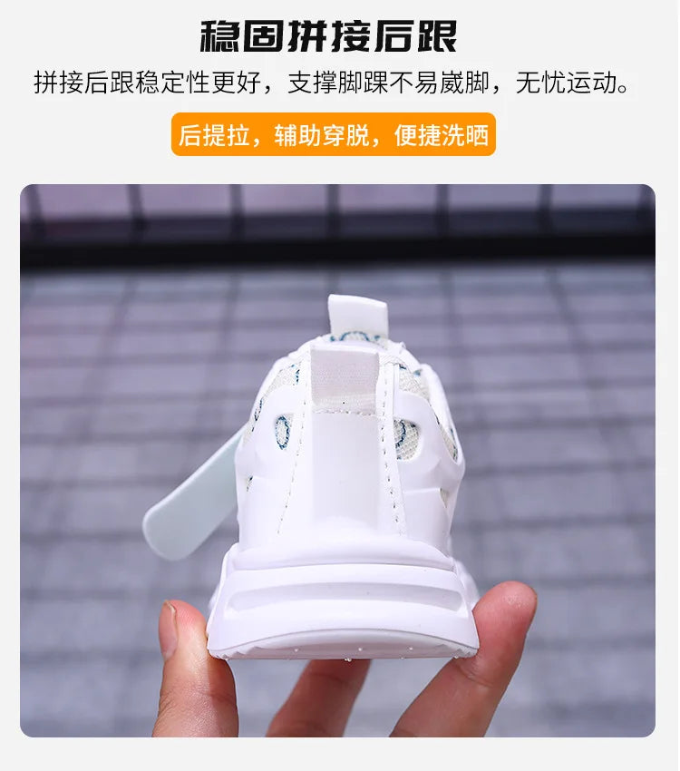 Kids Sneakers Spring New Girl Sneakers Casual LED Kid Shoes Fashion Girls' Shoes Designer Shoes Tenis De Mujer